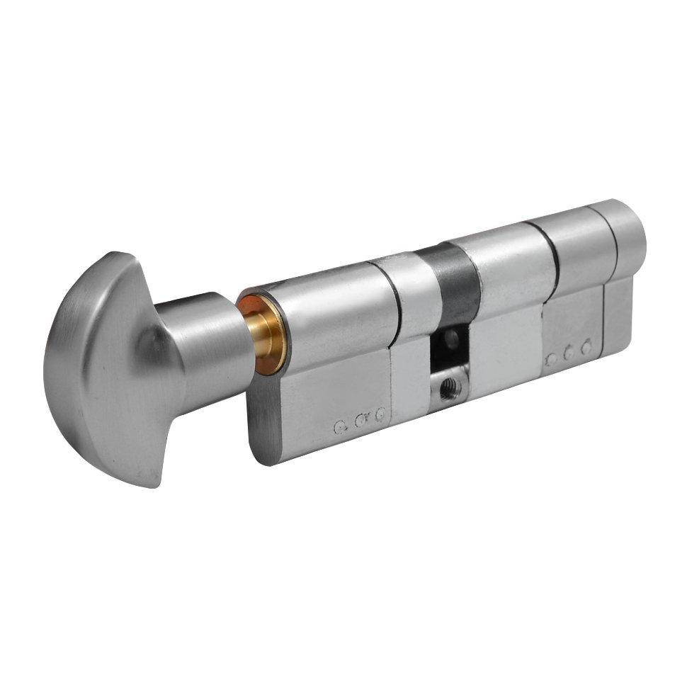 Цилиндр Securemme 361PCS4545115 K64 45/45 мм 5кл +1 монтажный ключ/ручка матовый хром Цилиндр Securemme 361PCS4545115 K64 45/45 мм 5кл +1 монтажный ключ/ручка матовый хром