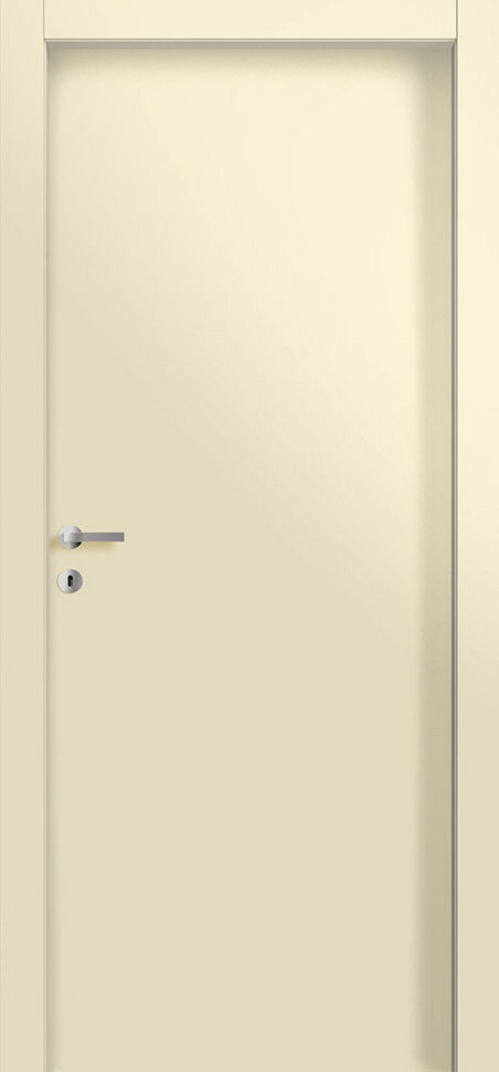 Дверь межкомнатная NEWPORT Bianco Perla RAL 1013