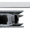 Порог алюминиевый  с резиновой вставкой с прижимом со стороны замка Comaglio 420 (83-63 см)