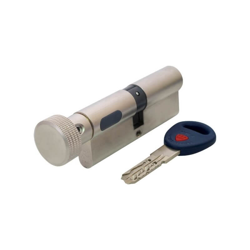 Цилиндр Mauer KC2-NW4 31/36=67mm кругл.ручка никель Цилиндр Mauer KC2-NW4 31/36=67mm кругл.ручка никель