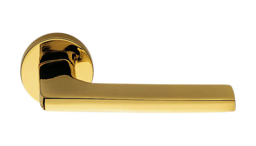 Дверная ручка Colombo Design Gira полированная латунь