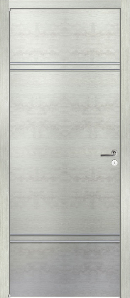 Дверь межкомнатная ламинированная PIANO A4/2, лиственница светлая